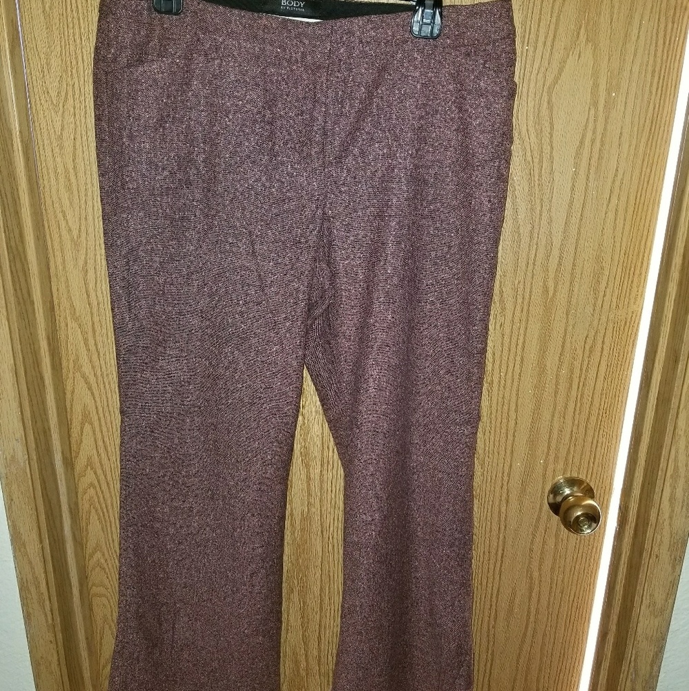 Body by Victoria dress work pants NWOT 12 Short P